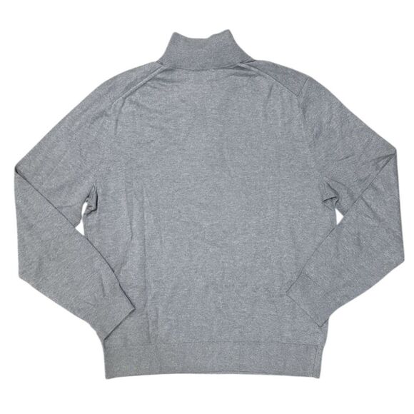 NEW Nautica Sweater Men Medium Blue Navtech 1/4 Zip Long Sleeve Pullover NWT - Picture 2 of 14